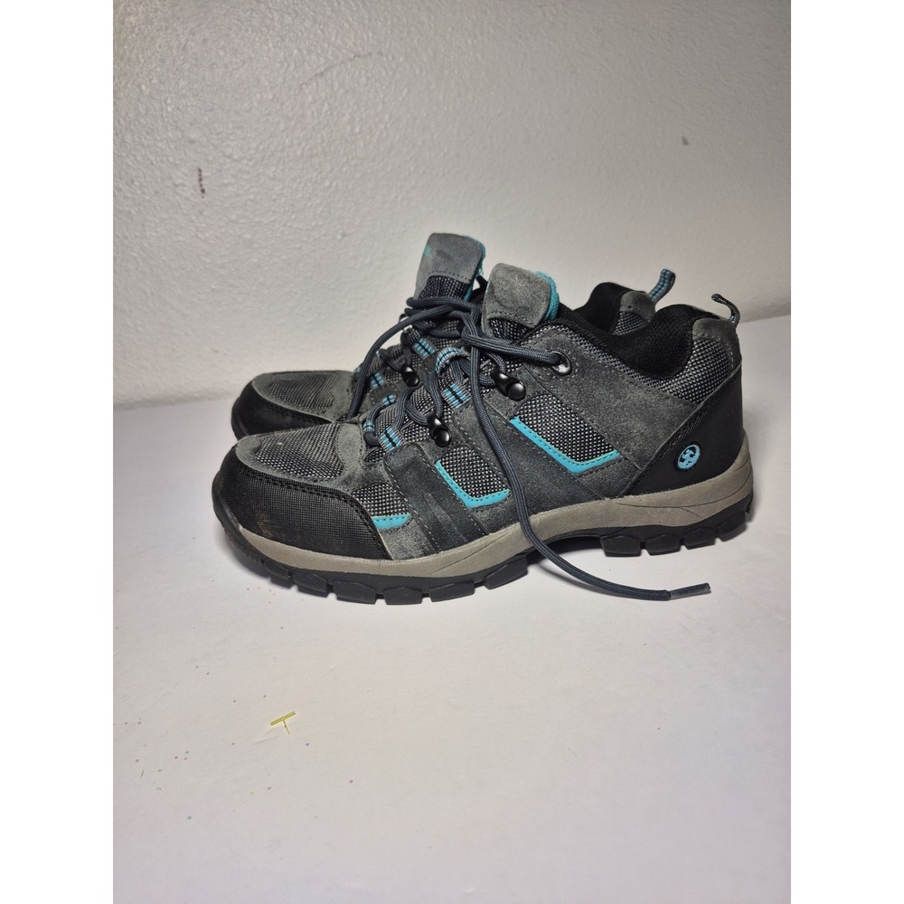 NORTHSIDE GRAY SUEDE TRAIL HIKING CASUAL COMFORT LADIES 8 SHOES